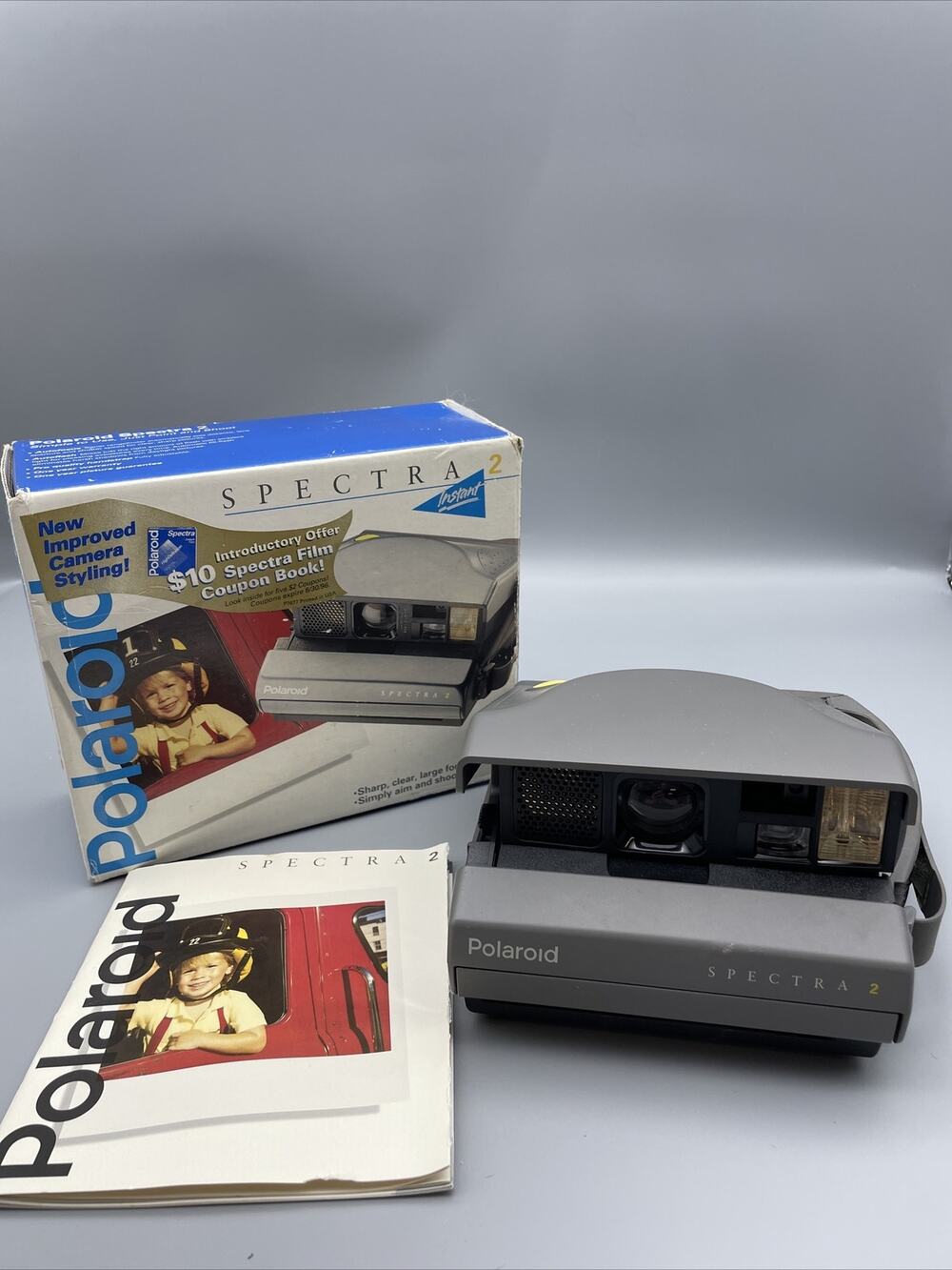 Polaroid Spectra 2 Instant Film Camera - w/Original Paperwork -